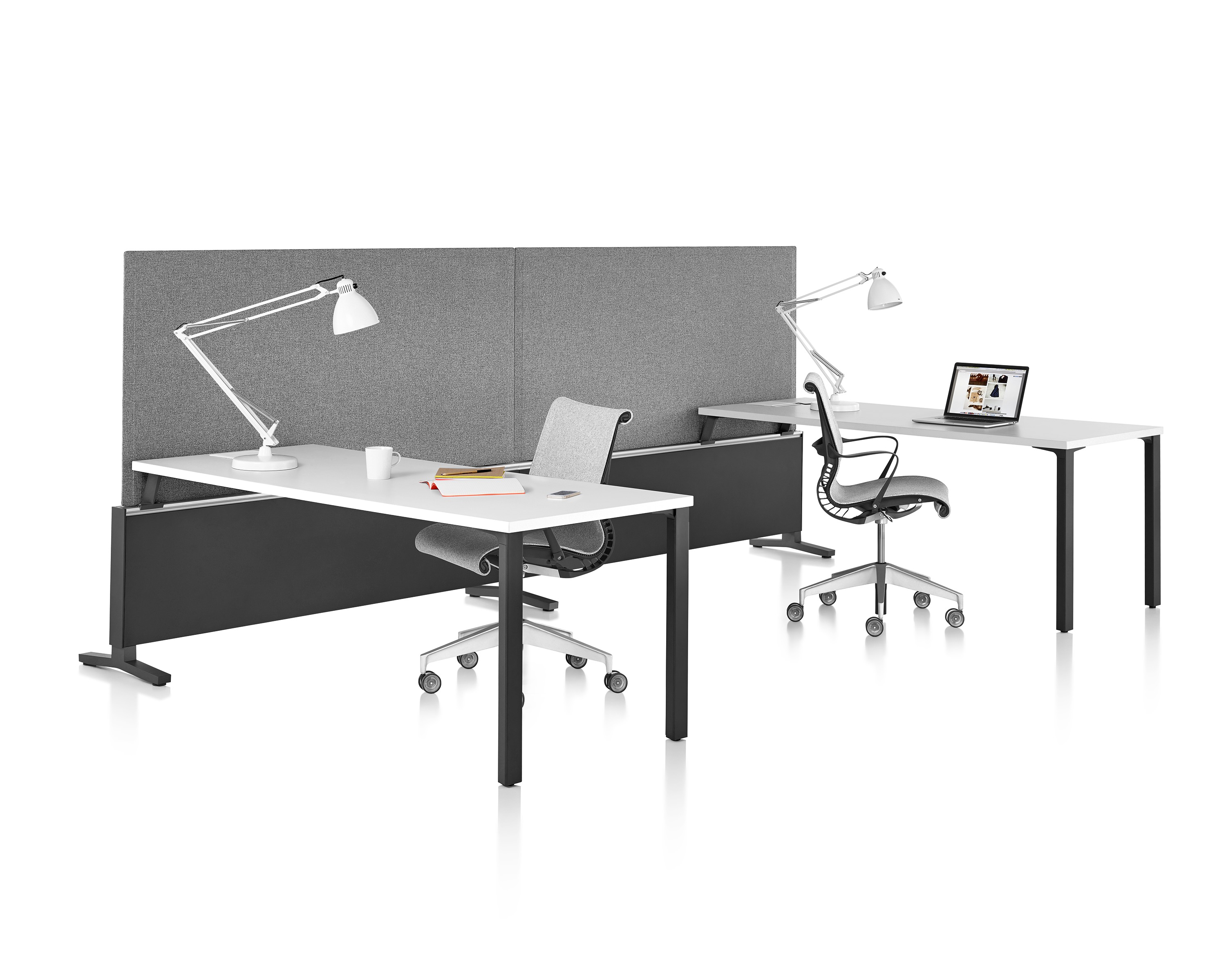 办公屏风|屏风工作站|办公家具|设计师家具|Canvas Dock 开放式办公区